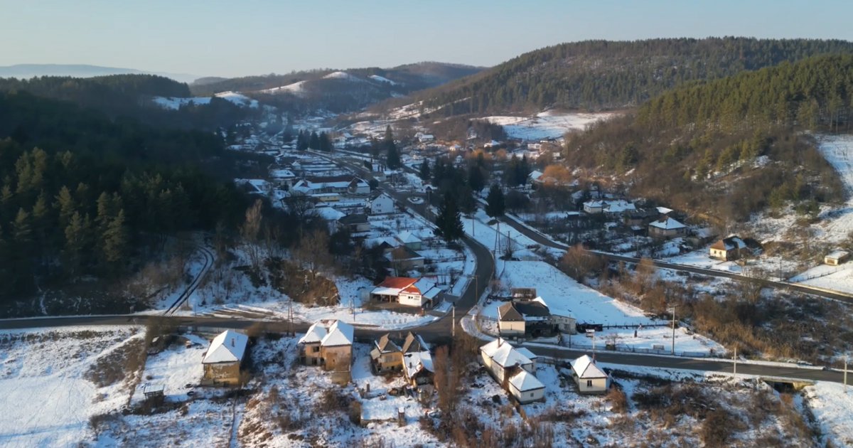 A magyar falu, ahol már mínusz 35 fokot is mértek