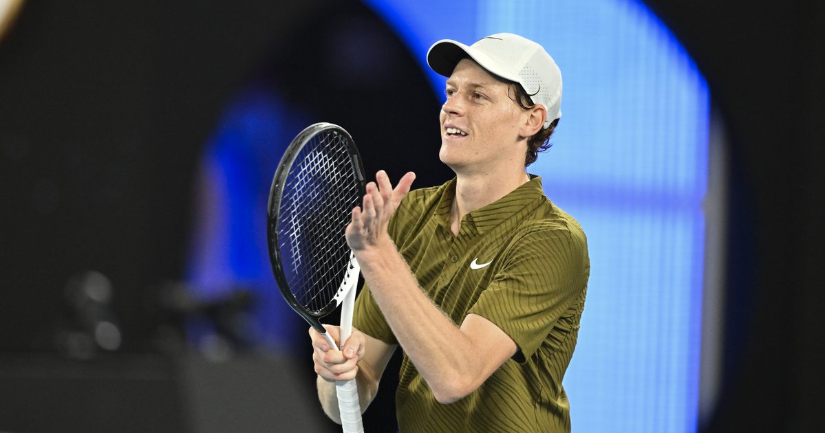 A címvédő Sinner szettet sem vesztet, tizenhárom éve nem látott forgatókönyv lépett életbe Melbourne-ben