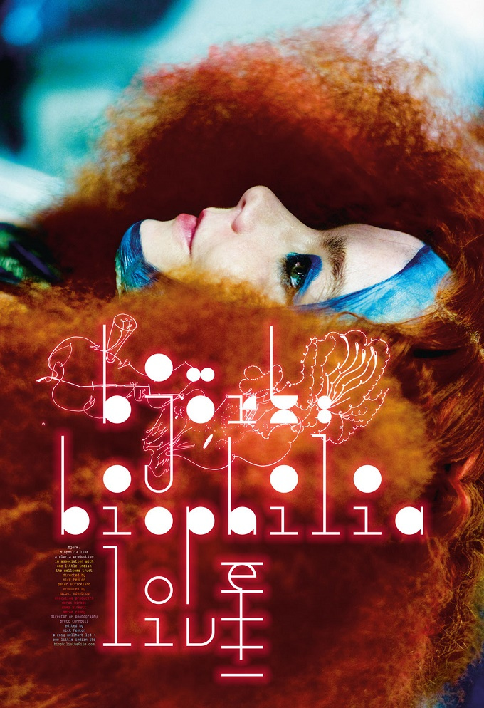 biophilia live poster-by MM Paris courtesy Wellhart - One Little