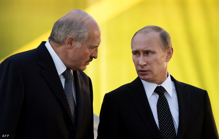Lukasenko és Putyin