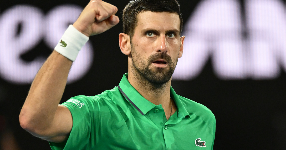 Szenzáció Melbourne-ben: a 38 éves Novak Djokovics ötszettes csata után jutott döntőbe