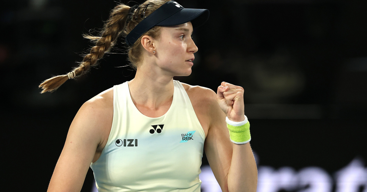 Döntő szett 0:3-ról, a világelső legyőzésével Jelena Ribakina nyerte az Australian Opent
