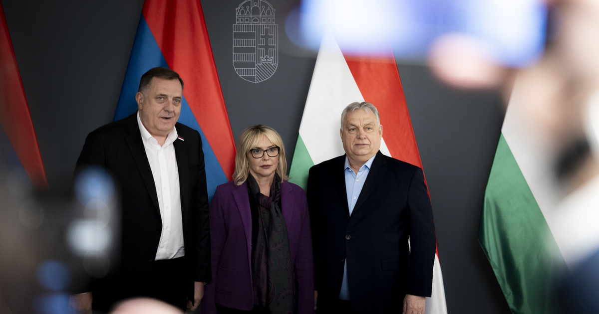 A boszniai Szerb Köztársaság korábbi elnökével tárgyalt Orbán Viktor