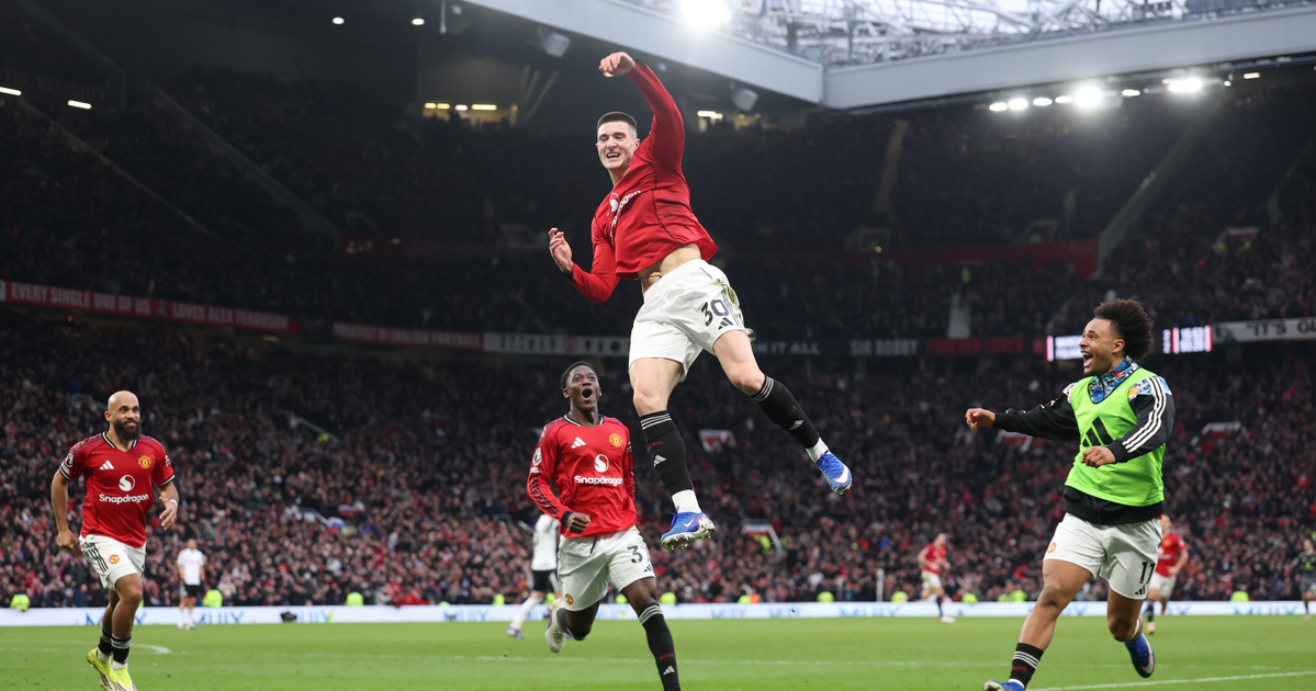 Őrült végjáték az Old Traffordon, a United sorozatban harmadik győzelmét aratta a bajnokságban