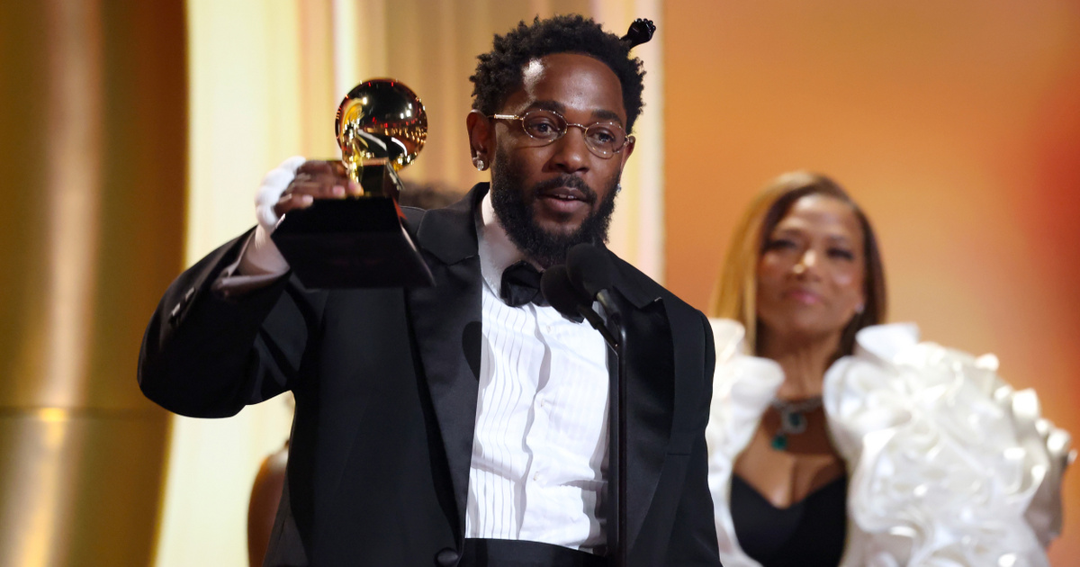 Kendrick Lamar történelmet írt a politikai üzenetekkel teli Grammy-gálán