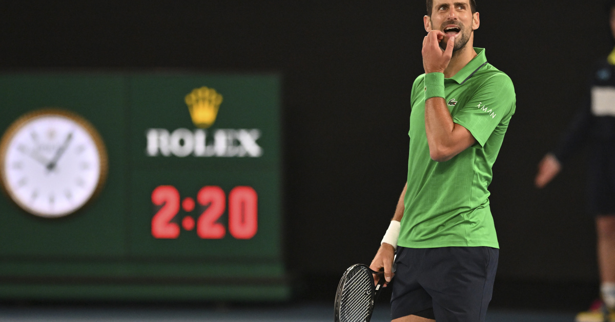 Szívszorító gesztust tett Novak Djokovics az Australian Open elvesztett döntője után