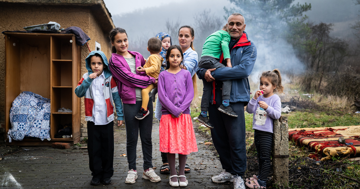 Rémdráma a roma családnál, védett házba menekült az asszony nyolc gyerekével