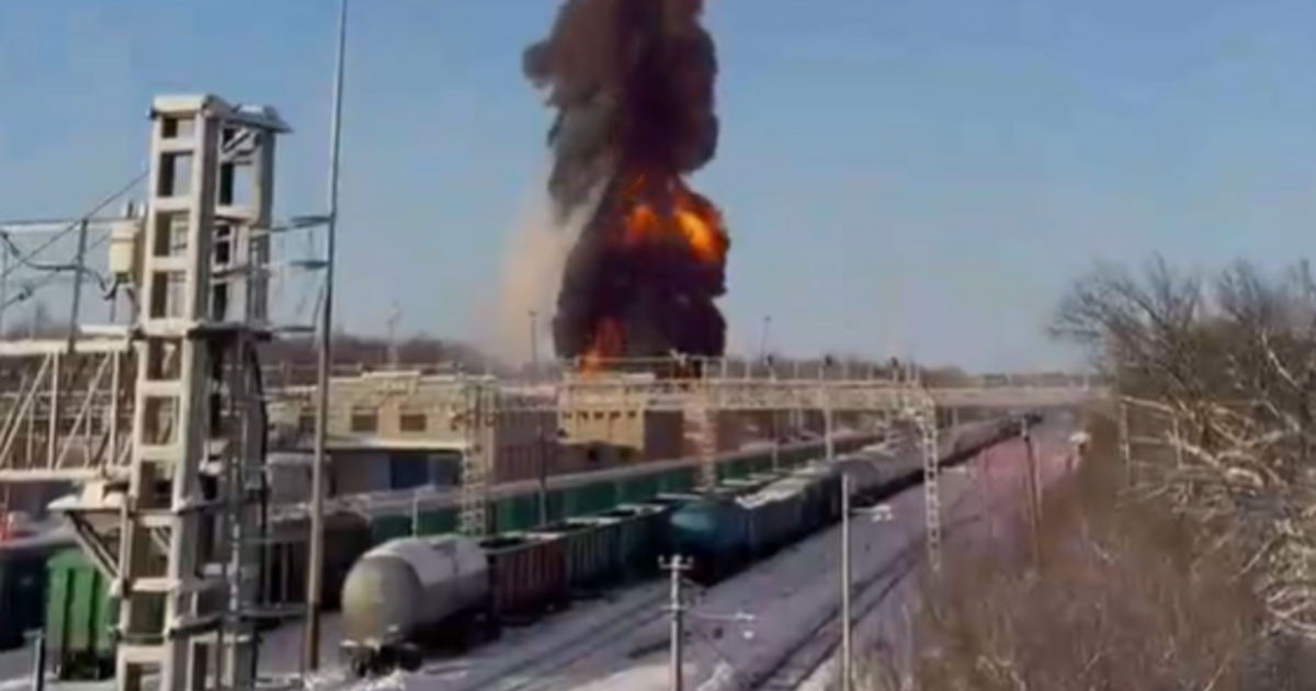 Szabotázst hajthattak végre az orosz hadsereg ellen, óriási tűzgömb emelkedett az égbe