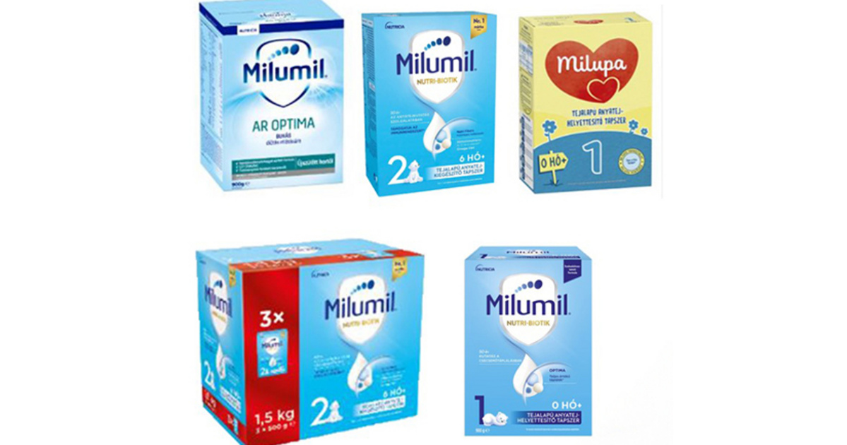 Riasztás a szülőknek: veszélyes anyag miatt népszerű bébitápszereket visszahívnak