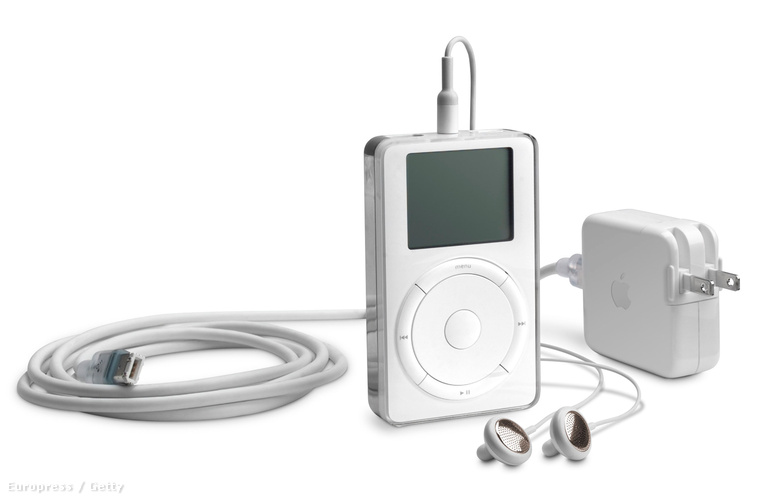 A 2001-ben bemutatott iPod