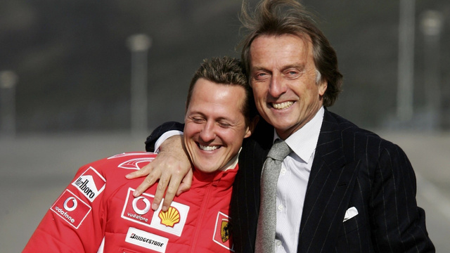 Minden idők legsikeresebb párosa. Schumacher-Montezemolo és a csapat.