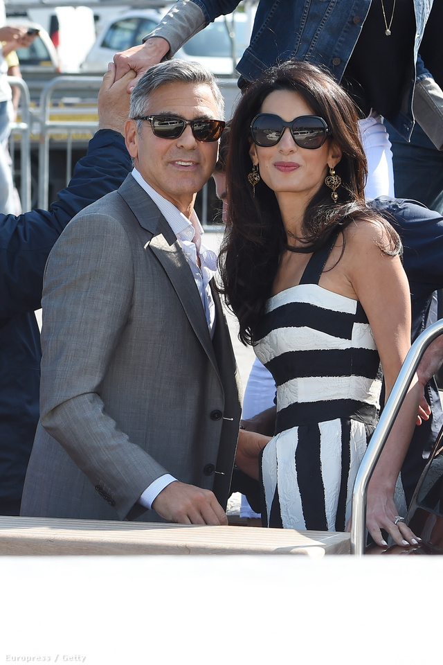 George Clooney és Amal Alamuddin