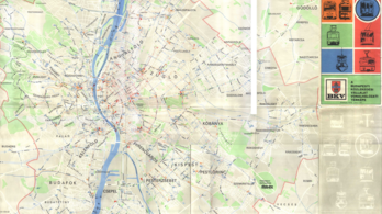 Hozzátok hogyan lehetett eljutni 1978-ban? Pompás archív BKV-térkép Budapestről