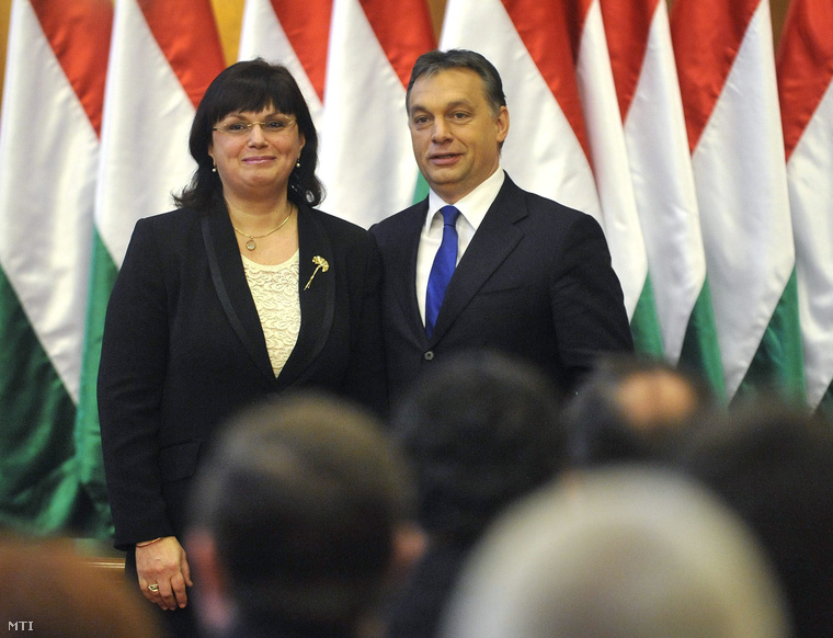 Lengyel Györgyi és Orbán Viktor (2010.)