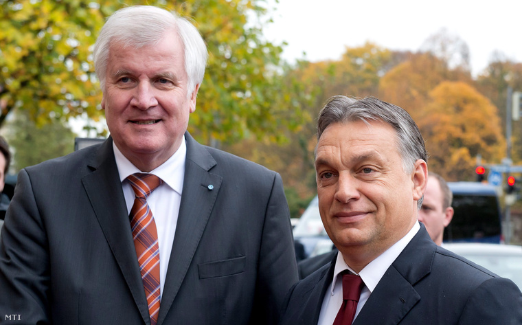 Orbán és Seehofer múlt csütörtökön
