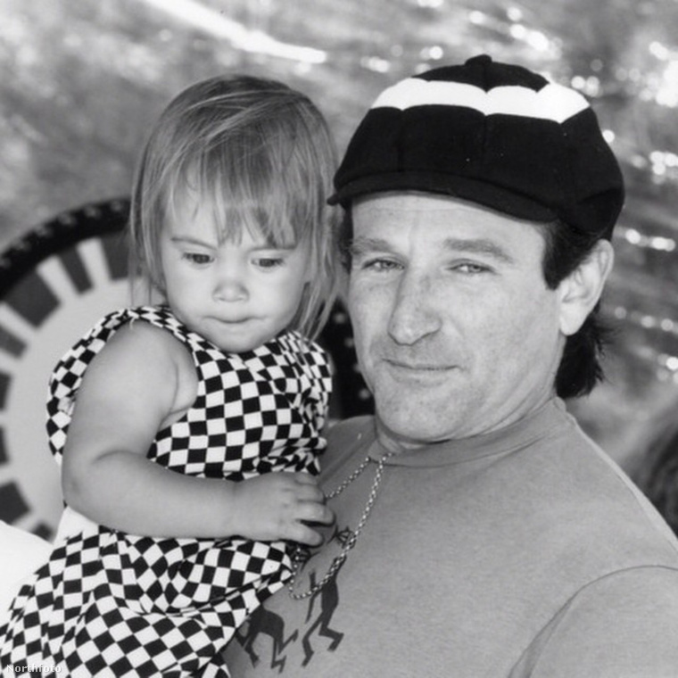 Robin Williams és lánya, Zelda
