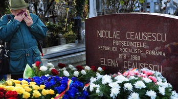 Ceausescut siratják a románok kivégzése 25. évfordulóján