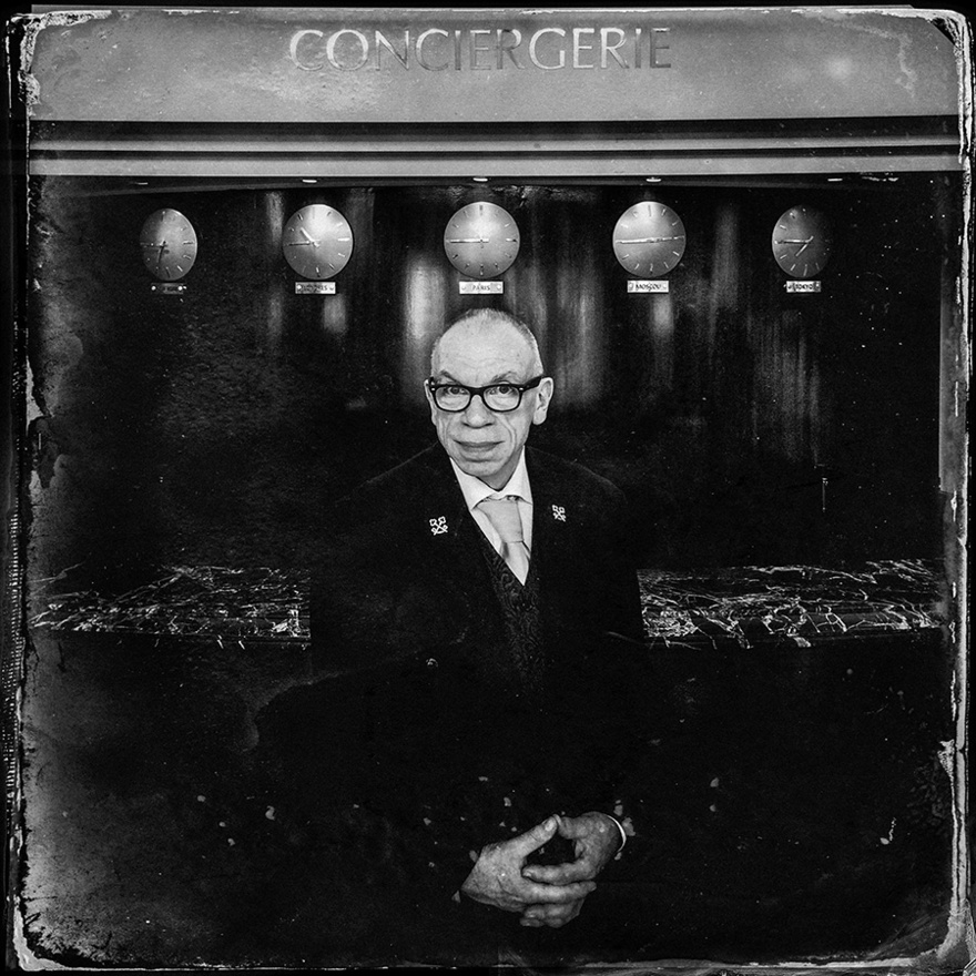 gerard, hotel concierge over the past 39 years