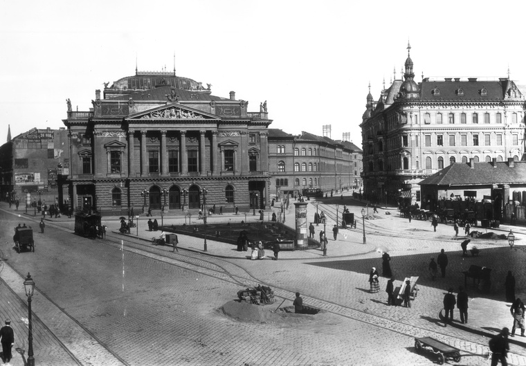 A Népszínház épülete 1893-ban