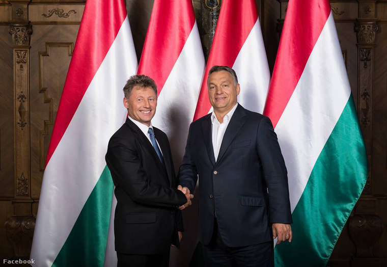 Fenyvesi Zoltán és Orbán Viktor