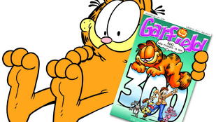 Különleges borítót kapott Jim Davistől a 300. magyar Garfield magazin