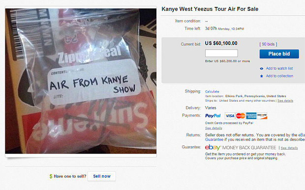 Kanye West air for 3222513b