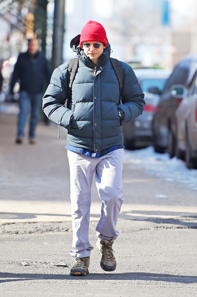 Bradley Cooper például február 18-án Manhattanben így nézett ki.