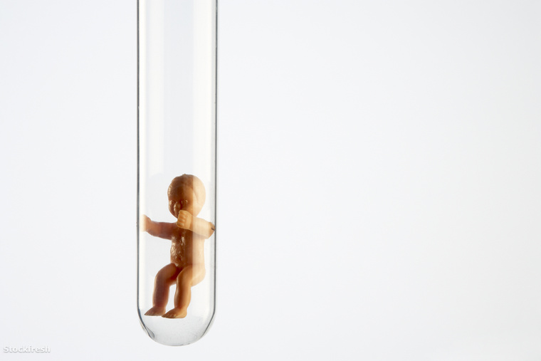 stockfresh 91214 baby-figurine-in-a-test-tube sizeM