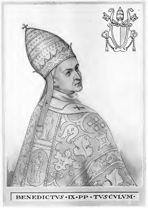 Pope Benedict IX Illustration