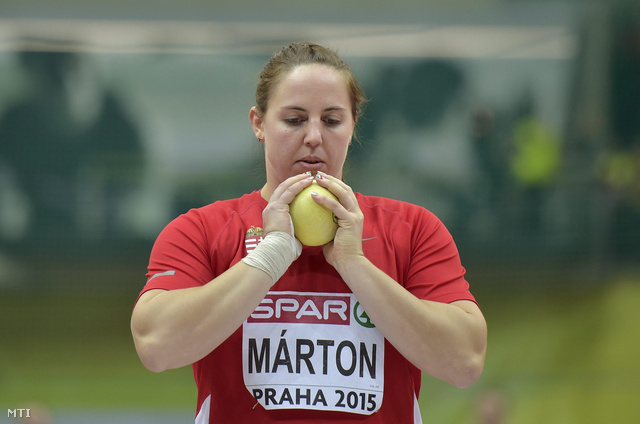 Márton Anita a prágai atlétikai Európa-bajnokságon