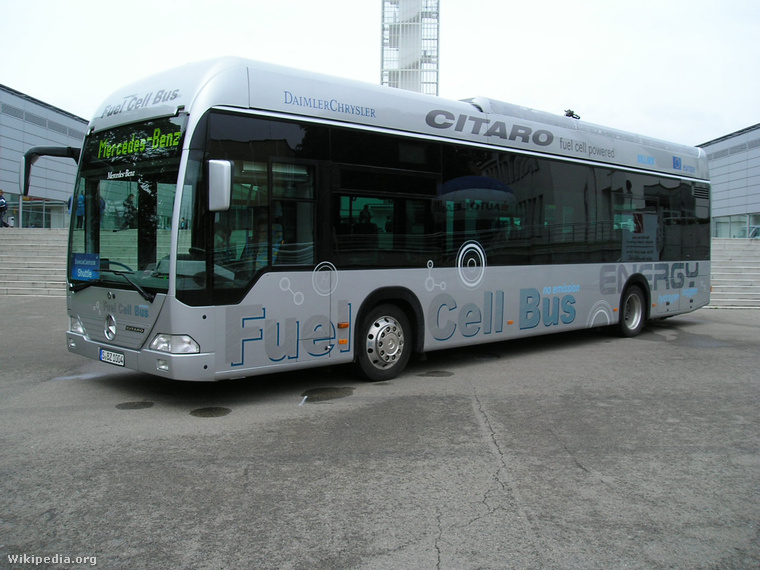 Fuel cell bus in Brno