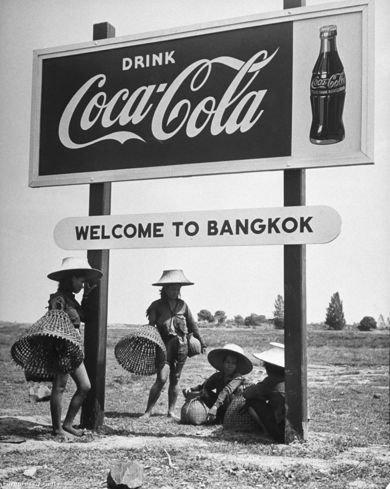 1950 - Kólareklám Bangkokban