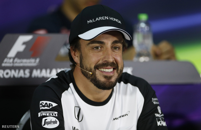 Alonso a csütörtöki sajtótájékoztatón