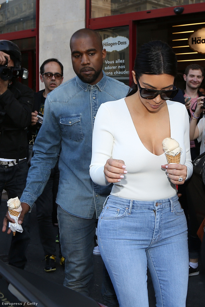 Kardashian már a fagyinak sem tudott örülni