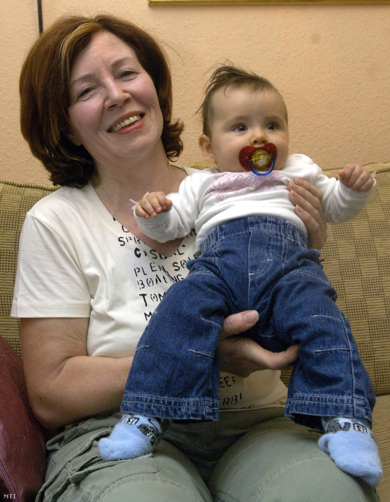 Annegret Raunigk 2005-ben, 55 éves anyukaként