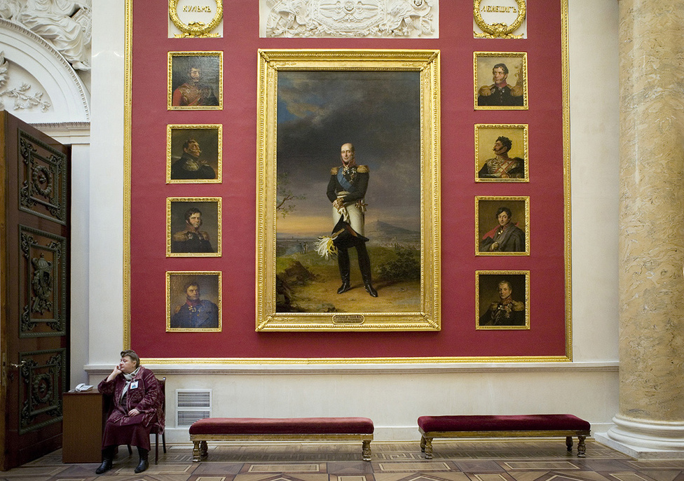 1812 hőseinek terme az Ermitázsban. És a hálás utókoré. Freeberg képei több állandó kiállításon helyet kaptak, például a bostoni, a 
                        portlandi és a houstoni művészeti múzeumokban.