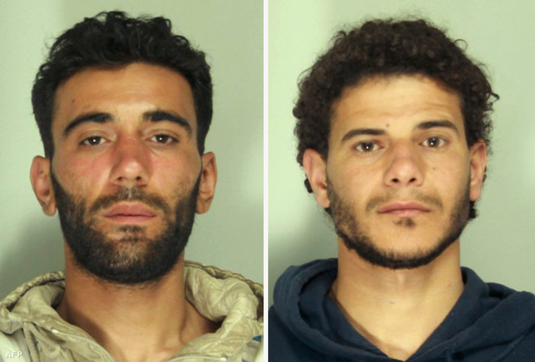 Mohammed Ali Malek és Mahmud Bikhit, a feltételezett embercsempészek