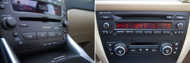 A Mark Levinsonnal összehasonlítani a BMW Professional Audio-rendszert nem igazságos, előbbi nagyjából mindent visz még ma is. A pixelhibás kijelző külön megnehezíti az E90 kezelését, típushiba