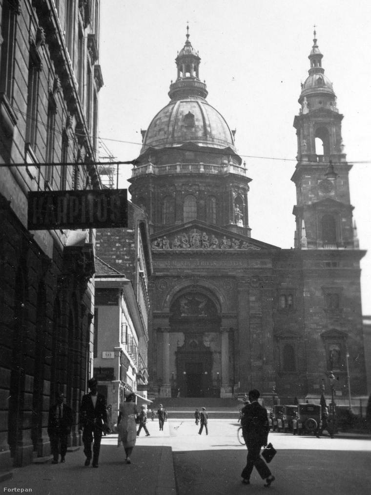 Így nézett ki a Szent István-tér a 30-as években