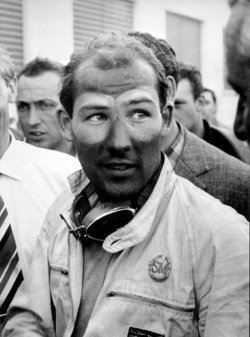 Moss az 1955-ös Mille Miglia után