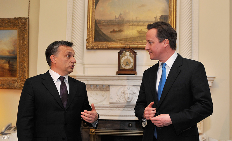 Orbán Viktor és David Cameron 2010-ben