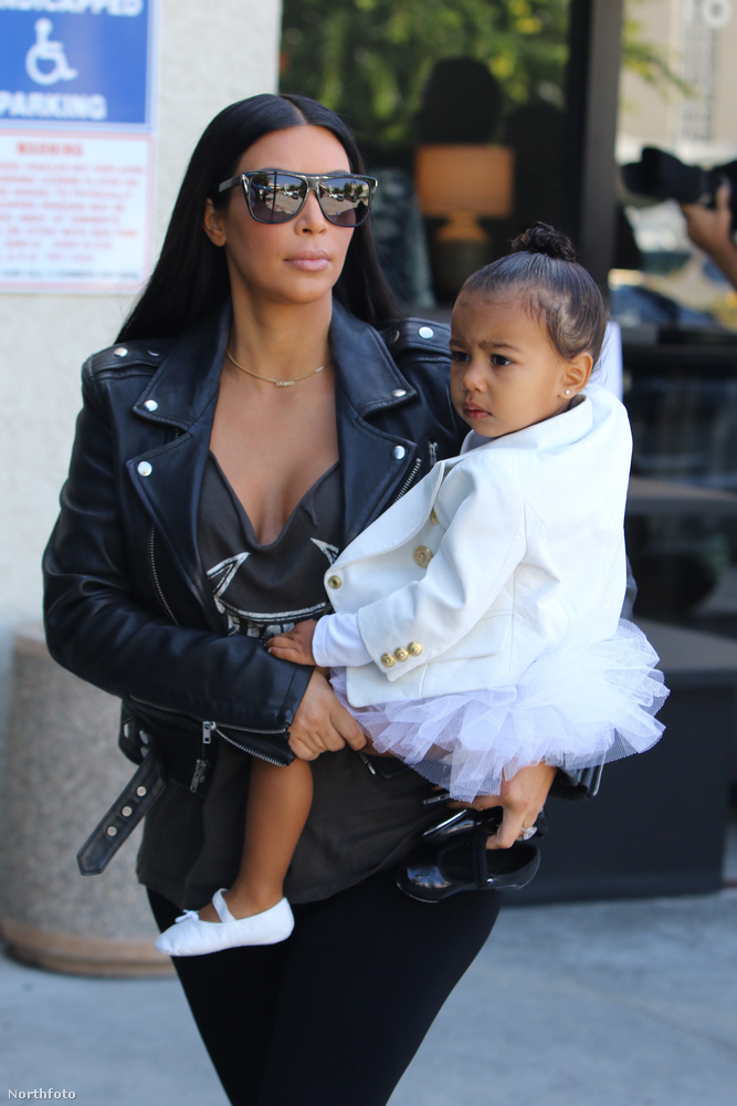 Kim Kardashian most várja a második gyerekét, akit reméljük South Westnek keresztelnek