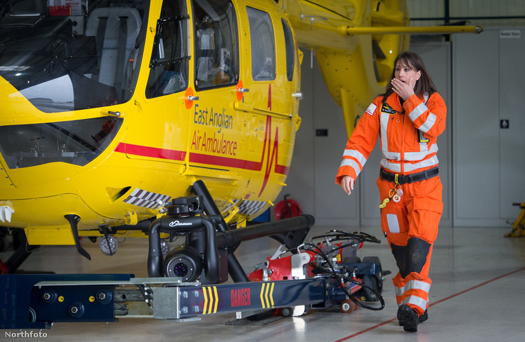 Vilmos herceg folytatja a munkát az kelet-angliai mentőhelikopteres egységnél, és nem akárki az egyik társa a helikopteren