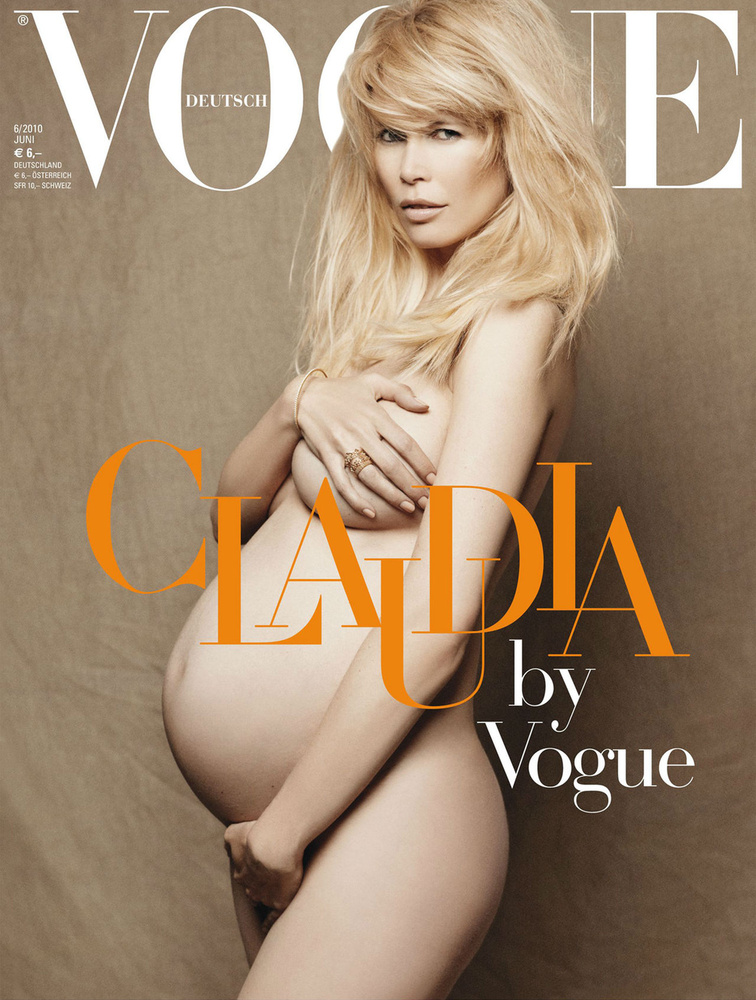 ...de azóta született egy harmadik gyereke is, akivel mikor terhes volt, a Vogue címlapjára is felkerült.